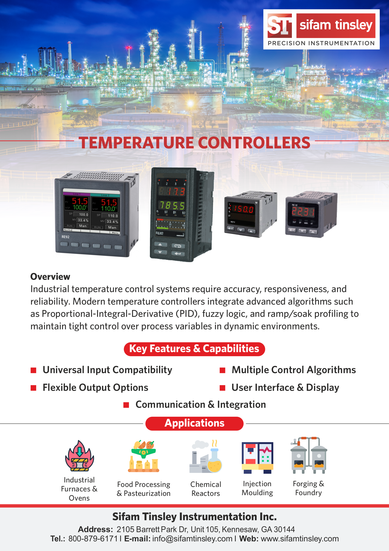 Temperature Controllers