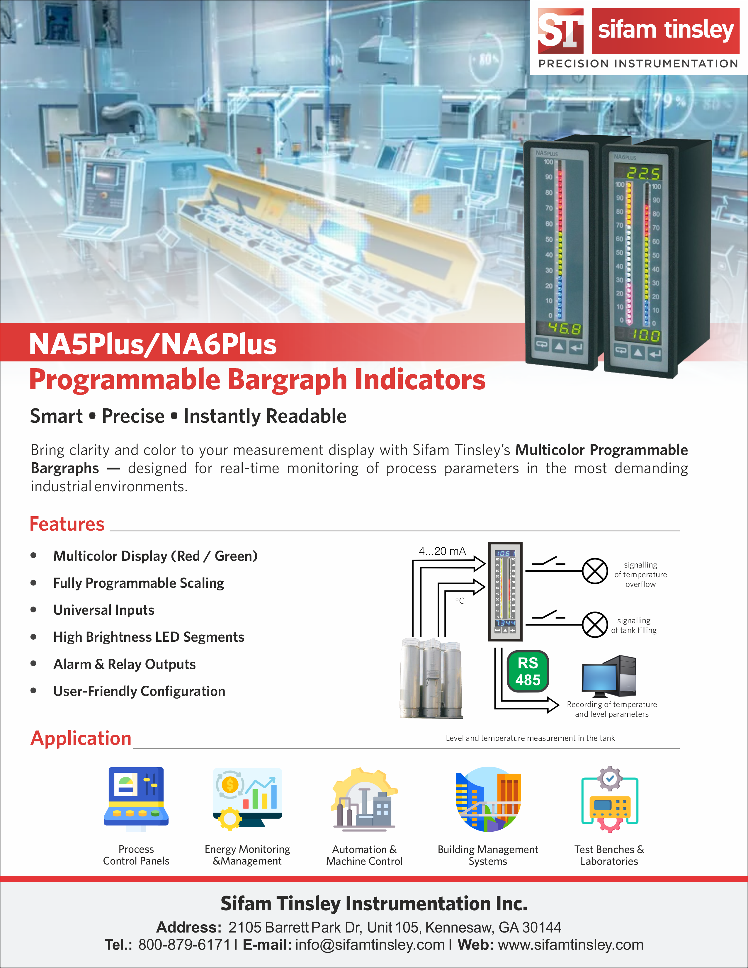 Multicolor Bargraph Indicator